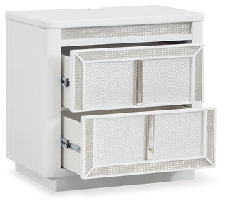 Chalanna Two Drawer Night Stand