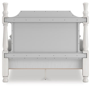 Rowlenstown Queen Poster Bed, Dresser and Mirror