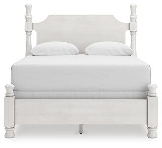 Rowlenstown Queen Poster Bed, Dresser and Mirror