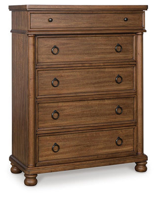 Rowlenstown Five Drawer Chest