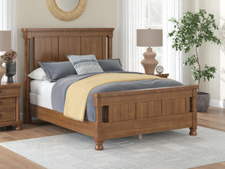Rowlenstown Queen Poster Bed, Dresser and Mirror