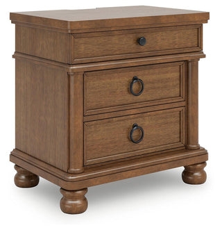 Rowlenstown King Poster Bed, Dresser and 2 Nightstands