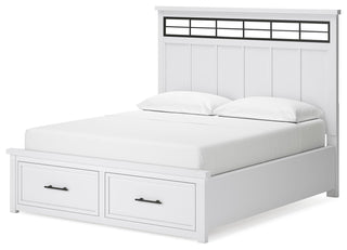Ashbryn Queen Panel Storage Bed