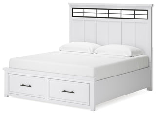 Ashbryn Queen Panel Storage Bed