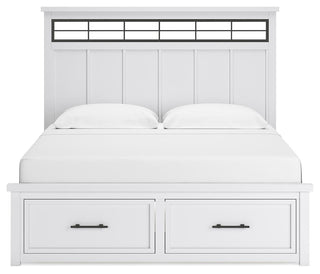Ashbryn Queen Panel Storage Bed