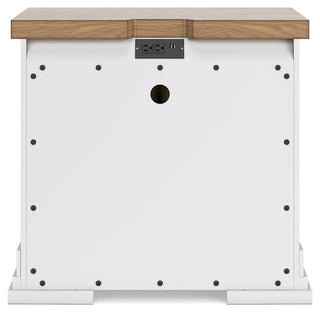 Ashbryn King Panel Storage Bed, Dresser, Mirror and Nightstand