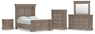 Blairhurst Queen Panel Bed, Dresser, Mirror, Chest and Nightstand
