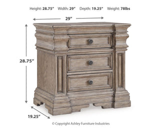 Blairhurst King Panel Bed, Dresser, Mirror and Nightstand