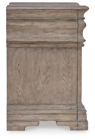 Blairhurst Queen Panel Bed. Dresser, Mirror, 2 Chests and 2 Nightstands