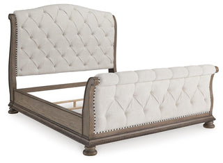 Ardenfield Queen Upholstered Sleigh Bed