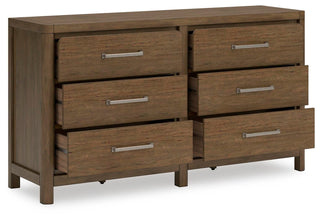 Cabalynn King Upholstered Bed, Dresser and 2 Nightstands