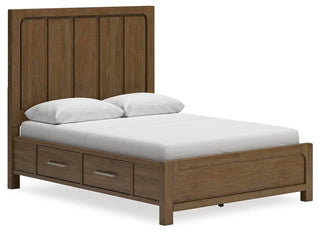 Cabalynn Queen Panel Storage Bed, Dresser, Mirror and 2 Nightstands