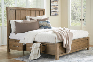 Cabalynn Panel Bed with Storage - Queen