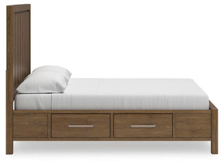 Cabalynn Panel Bed with Storage - King