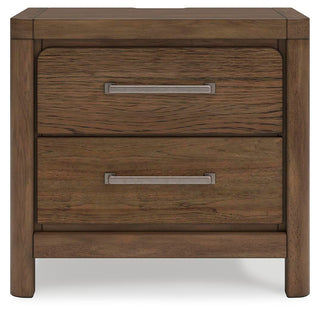 Cabalynn King Upholstered Bed and 2 Nightstands