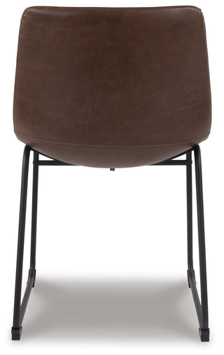 Centiar Dining UPH Side Chair (2/CN) Faux Leather