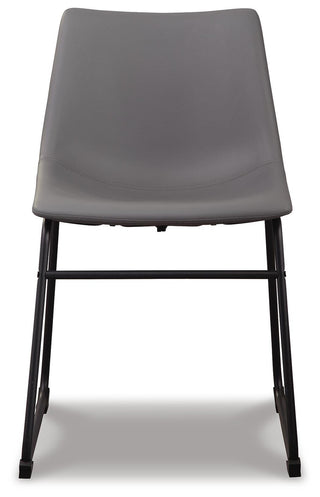 Centiar Dining UPH Side Chair (2/CN) Faux Leather