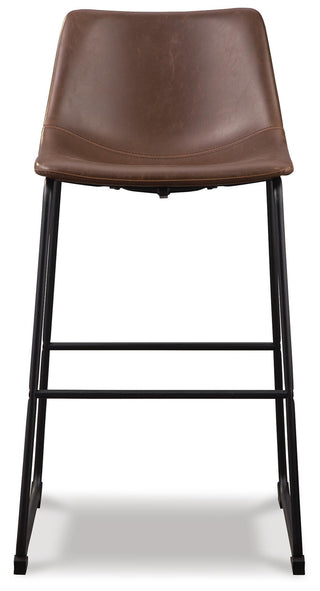 Centiar Upholstered Barstool (2/CN) Faux Leather