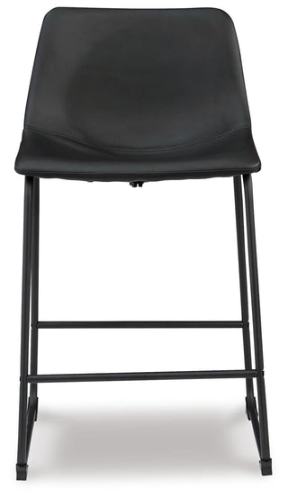 Centiar Upholstered Barstool (2/CN) Faux Leather