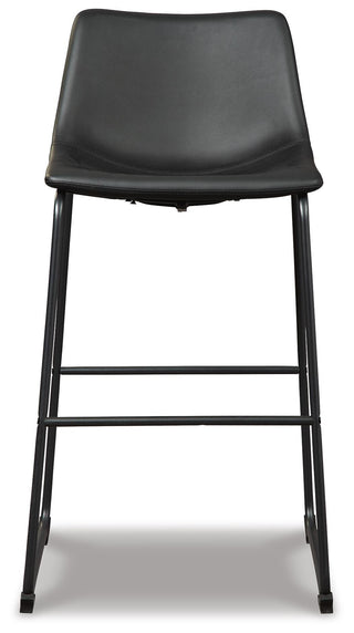 Centiar Upholstered Barstool (2/CN) Faux Leather