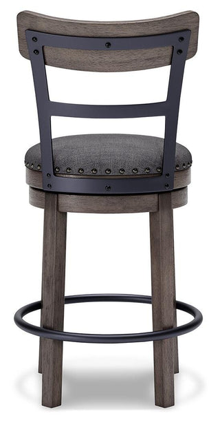 Caitbrook UPH Swivel Barstool (1/CN) - Counter Height