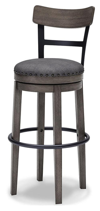 Caitbrook UPH Swivel Barstool (1/CN) - Pub/Bar Height