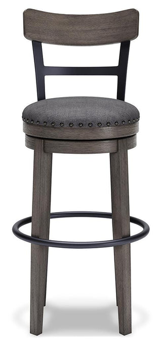 Caitbrook UPH Swivel Barstool (1/CN) - Pub/Bar Height