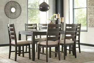 Rokane Dining Room Table Set (7/CN) Synthetic