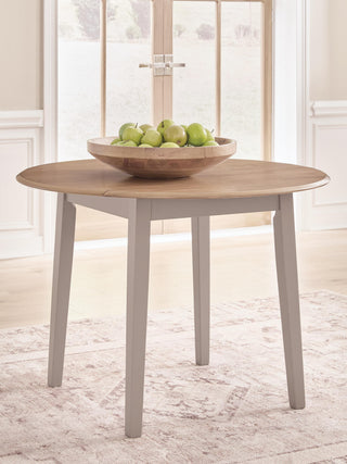 Gesthaven Round DRM Drop Leaf Table