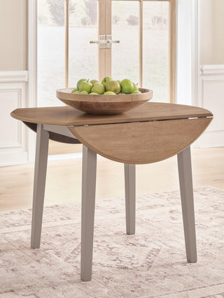 Gesthaven Round DRM Drop Leaf Table