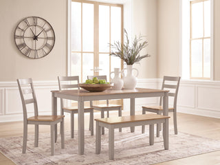 Gesthaven Dining Room Table Set (6/CN)