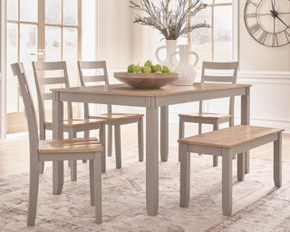 Gesthaven Dining Room Table Set (6/CN)