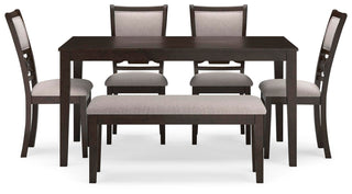 Langwest Dining Room Table Set (6/CN)
