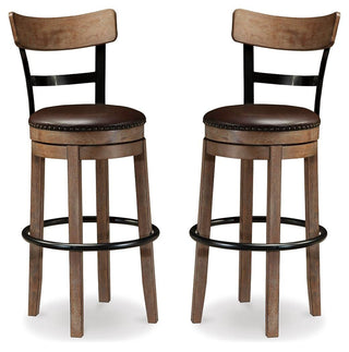 Pinnadel Bar Height Bar Stool (Set of 2)
