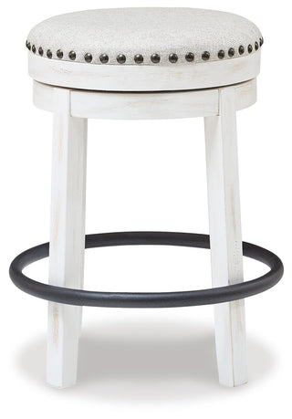 Valebeck Counter Height Dining Table and 8 Barstools