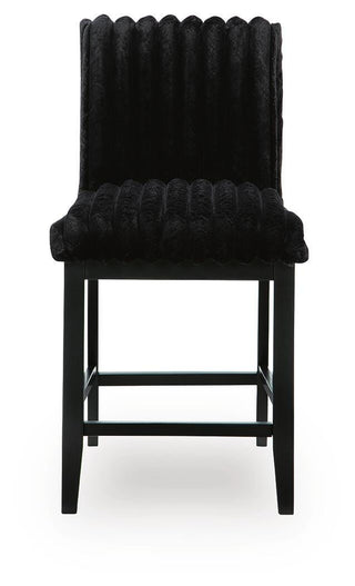 Mervannie Upholstered Barstool (2/CN)