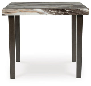 Jeshina Counter Height Dining Table and 4 Barstools
