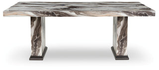 Jeshina Dining Table and 6 Chairs
