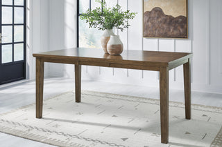 Urbinforte Counter Height Extension Dining Table and 4 Barstools
