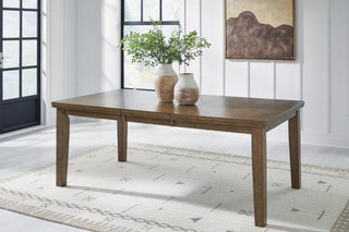 Urbinforte Extension Dining Table, 4 Chairs and Bench