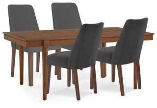 Lyncott Extension Dining Table and 4 Chairs
