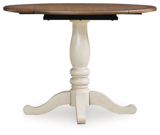 Wirloni Round DRM Drop Leaf Table