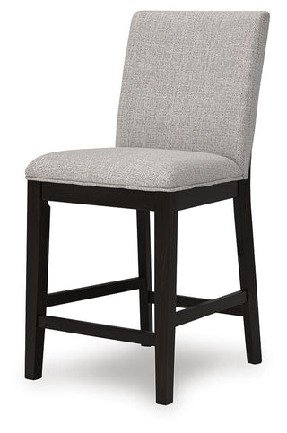 Neymorton Upholstered Barstool (2/CN) Next-Gen Nuvella™