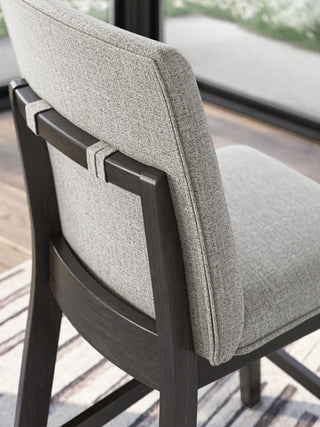 Neymorton Upholstered Barstool (2/CN) Next-Gen Nuvella™