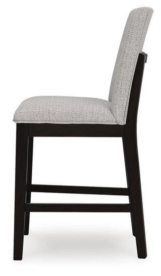 Neymorton Upholstered Barstool (2/CN) Next-Gen Nuvella™
