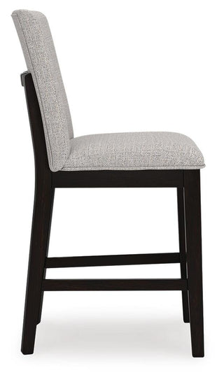 Neymorton Upholstered Barstool (2/CN) Next-Gen Nuvella™