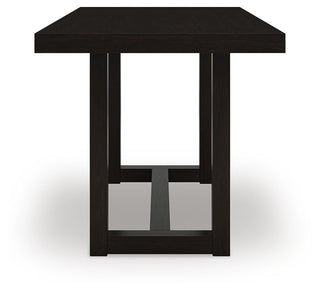 Neymorton Counter Height Dining Table and 4 Barstools
