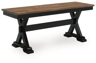 Wildenauer Dining Table, 2 Chairs and 2 Benches