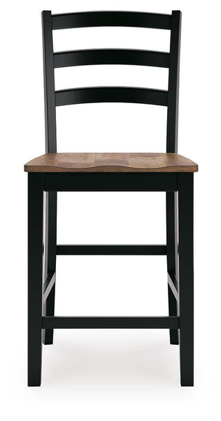 Wildenauer Counter Height Extension Dining Table and 4 Barstools