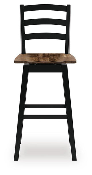 Wildenauer Tall Swivel Barstool (2/CN)